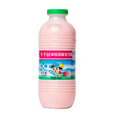 李子园乳饮料草莓味450ml