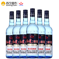 红星二锅头 绵柔8陈酿/纯粮 43度 750mL*6瓶 整箱装白酒