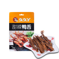 久久丫甜辣鸭舌70g