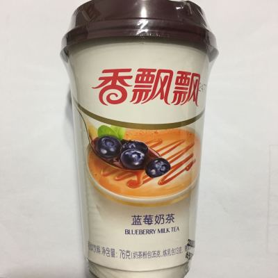 香飘飘蓝莓奶茶76g