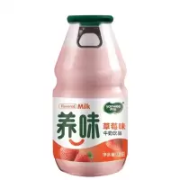 养味牛奶饮品草莓味220ml