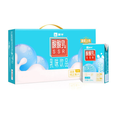 蒙牛酸酸乳VD钙250ml*24