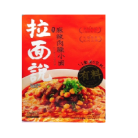 拉面说重庆麻辣肉臊小面(日晒面158.4g