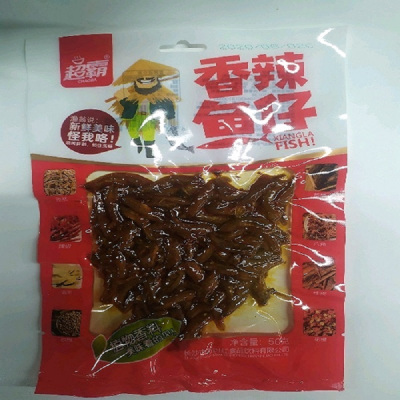 超霸香辣味鱼仔50g