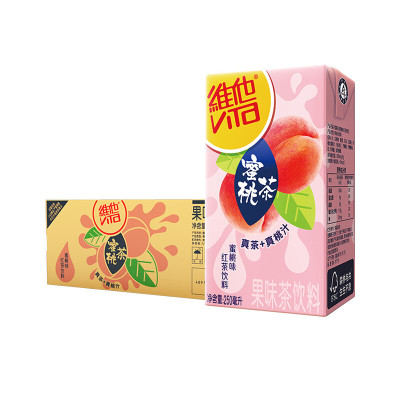 维他蜜桃茶250ml