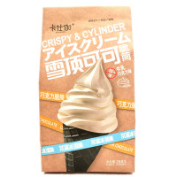 卡仕伽雪顶可可巧克力脆筒268g