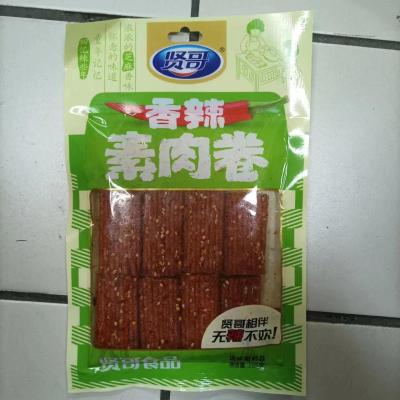 贤哥面制品香辣素肉卷105g