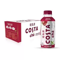 COSTA荔枝红茶味轻乳茶奶茶饮料400ml
