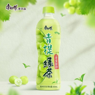 康师傅青提绿茶500ml