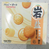 港福岩盐黄油夹心饼干100g