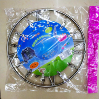 浩杰不锈钢圆型防风衣架20夹()