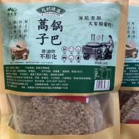 徽农梦儿时味道蒿子锅巴200g