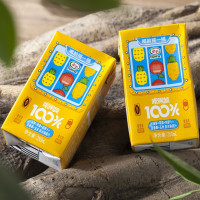 牵手复合果汁菠萝+苹果+胡萝卜+百香果+玉米250ml