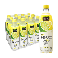 美汁源气泡水饮料香柠味480ml