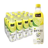 美汁源气泡水饮料香柠味480ml