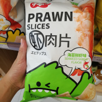 小拳头虾肉片海苔味116g
