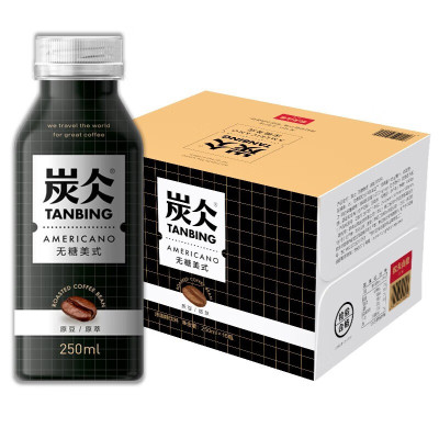 农夫山泉炭仌咖啡无糖美式PET250ml