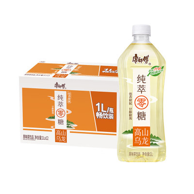 康师傅 茶饮纯萃高山乌龙茶1L