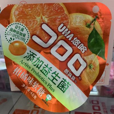 悠哈酷露露软糖柑橘味48g