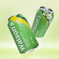 屈臣氏苏打汽水香草味330ml