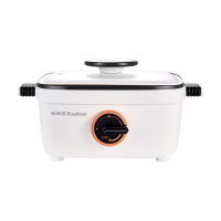 荣事达 Royalstar电煮锅多功能电热锅学生宿舍煮面锅电火锅麦饭石2.5L迷你电锅HG788