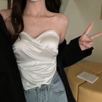 CASS佳适 2022新款性感抹胸小背心女裹胸夏季辣妹吊带外穿上衣