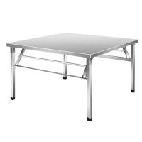 亿铁(YI TIE)加厚不锈钢餐桌
