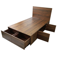 亿铁(YI TIE)实木高箱床颜色可定制