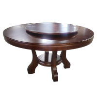 亿铁(YI TIE)中式餐桌实用大圆桌带转盘