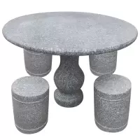 亿铁(YI TIE)石质餐桌圆桌