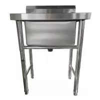 亿铁(YI TIE)不锈钢厨房清洗池特厚单星水池