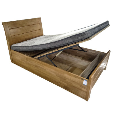 亿铁(YI TIE)实木高箱床/床垫套装