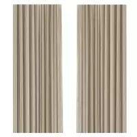 亿铁 窗帘布帘定制色厚款 1*2.6m 米