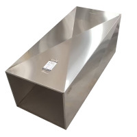 亿铁 加厚不锈钢厨房通风烟道 GYDB672 米