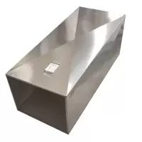 亿铁 加厚不锈钢厨房通风烟道 GYDB672 米