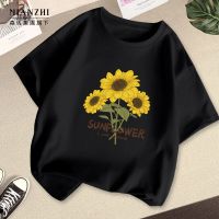 森马集团旗下棉致纯棉短袖t恤女2022新款夏季宽松韩版休闲上衣女