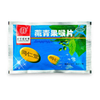 北京同仁堂藏青果喉片24片清热利咽生津