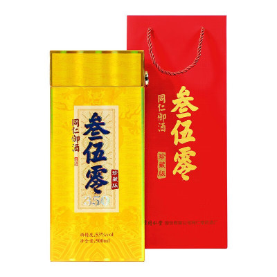 北京同仁堂同仁御酒(露酒)500ml(53%vol)(叁伍零)珍藏版