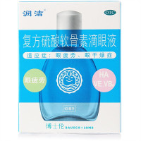 博士伦复方硫酸软骨素滴眼液10ml用于眼疲劳眼干燥症