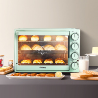 格兰仕(Galanz) 多功能电烤箱 家用40L大容量 上下独立控温 旋转烧烤 烘焙发酵 可视炉灯 GTM-B41