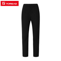 探路者女裤耐磨高弹力户外长裤子加绒保暖防风旅行裤子复合软壳面料BOA腰部调节秋冬季立体裁剪