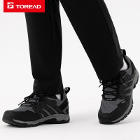 探路者男鞋户外鞋徒步鞋登山鞋子GORE-TEX防水袜套女鞋春夏季网面透气防滑耐磨休闲鞋