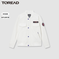 探路者户外休闲衣 2021秋冬新款户外休闲时尚夹克男女通款工装外套