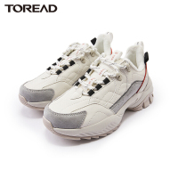 探路者女鞋冬季内里加绒毛保暖户外鞋加厚底防滑耐磨防风防雪户外徒步鞋女 2021秋冬新款女式户外登山鞋