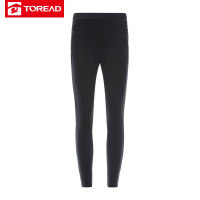 探路者抓绒裤女士保暖透气单面摇粒绒长裤紧身可内穿抓绒裤子秋冬季户外女式柔软弹力抓绒裤