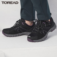 探路者户外鞋子秋冬季男女情侣款低帮保暖徒步鞋运动户外男式女士轻弹透气防滑大底耐磨登山鞋