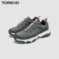 探路者户外女鞋低帮软壳面料弹力透气徒步鞋2021秋冬季新款耐磨大底耐低帮女式户外鞋防撞防滑轻便登山鞋