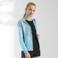 探路者防晒衣女士户外防紫外线皮肤衣春夏速干透气超轻女式TIEF皮肤风衣