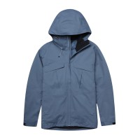 探路者套羽绒冲锋衣男式加强防雨水10000MM可拆卸羽绒内胆防风加厚保暖户外冲锋衣连帽