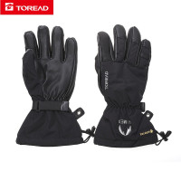 探路者服饰配件防水手套男士女式通款春夏季户外手套舒适透气防滑耐磨徒步登山手套